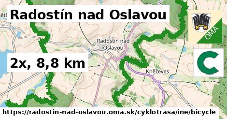 Radostín nad Oslavou Cyklotrasy iná bicycle