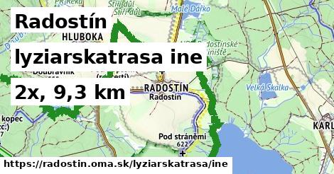Radostín Lyžiarske trasy iná 