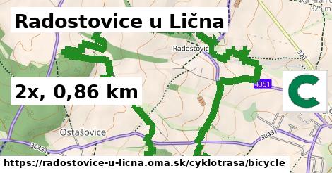 Radostovice u Lična Cyklotrasy bicycle 