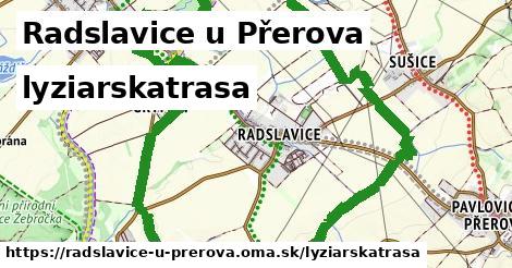 Radslavice u Přerova Lyžiarske trasy  