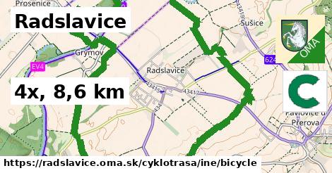Radslavice Cyklotrasy iná bicycle