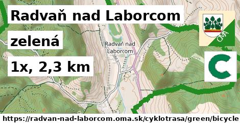 Radvaň nad Laborcom Cyklotrasy zelená bicycle