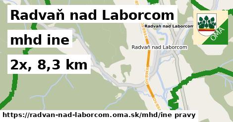 Radvaň nad Laborcom Doprava iná 