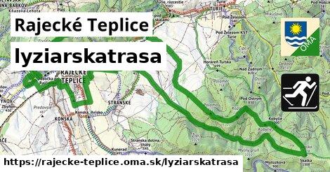 Rajecké Teplice Lyžiarske trasy  