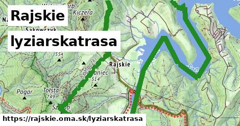 Rajskie Lyžiarske trasy  