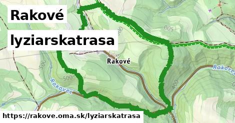 Rakové Lyžiarske trasy  