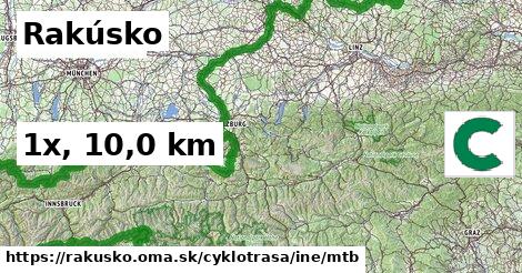 Rakúsko Cyklotrasy iná mtb