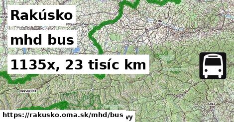 Rakúsko Doprava bus 