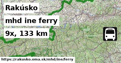 Rakúsko Doprava iná ferry