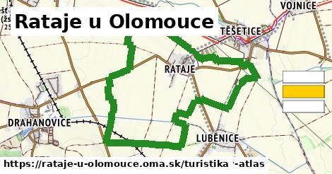 Rataje u Olomouce Turistické trasy  