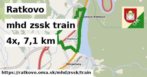 Ratkovo Doprava zssk train