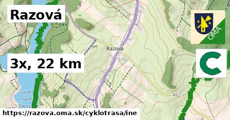 Razová Cyklotrasy iná 