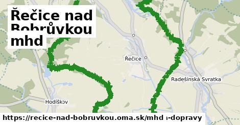 Řečice nad Bobrůvkou Doprava  