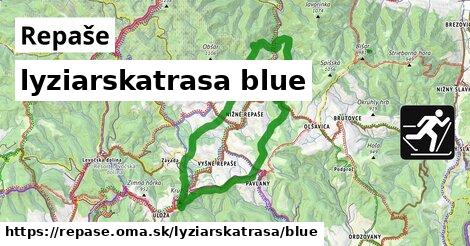 Repaše Lyžiarske trasy modrá 