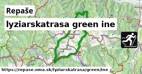 Repaše Lyžiarske trasy zelená iná
