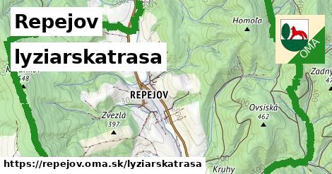 Repejov Lyžiarske trasy  
