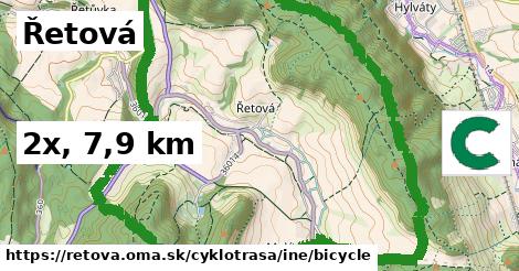 Řetová Cyklotrasy iná bicycle