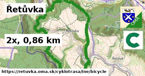 Řetůvka Cyklotrasy iná bicycle
