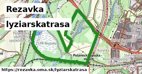 Rezavka Lyžiarske trasy  