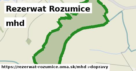 Rezerwat Rozumice Doprava  