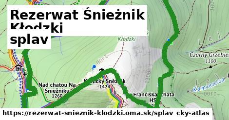 Rezerwat Śnieżnik Kłodzki Splav  