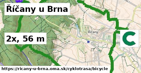 Říčany u Brna Cyklotrasy bicycle 