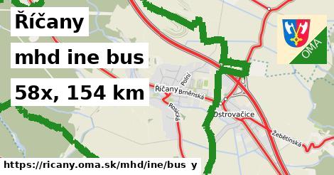 Říčany Doprava iná bus