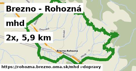 Brezno - Rohozná Doprava  