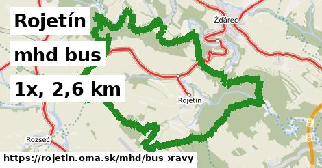 Rojetín Doprava bus 
