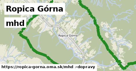 Ropica Górna Doprava  