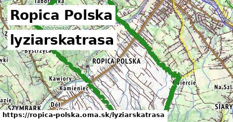 Ropica Polska Lyžiarske trasy  