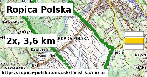 Ropica Polska Turistické trasy iná 