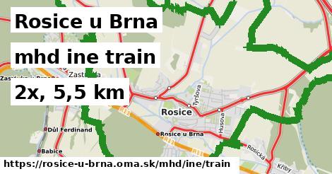 Rosice u Brna Doprava iná train