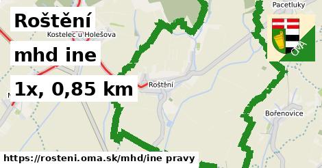 Roštění Doprava iná 