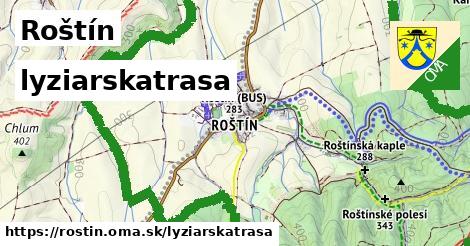 Roštín Lyžiarske trasy  