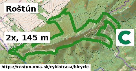 Roštún Cyklotrasy bicycle 