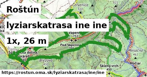 Roštún Lyžiarske trasy iná iná