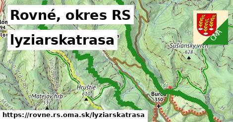 Rovné, okres RS Lyžiarske trasy  