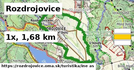 Rozdrojovice Turistické trasy iná 