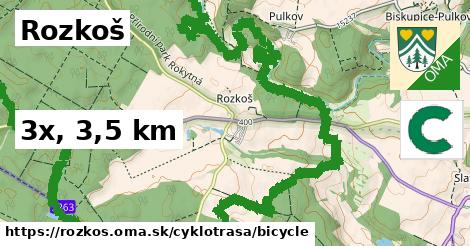 Rozkoš Cyklotrasy bicycle 