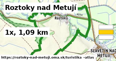 Roztoky nad Metují Turistické trasy  