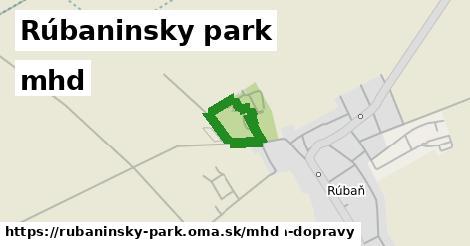 Rúbaninsky park Doprava  