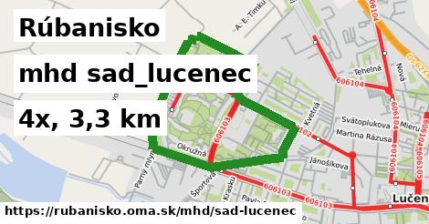 Rúbanisko Doprava sad-lucenec 