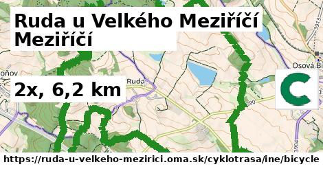 Ruda u Velkého Meziříčí Cyklotrasy iná bicycle