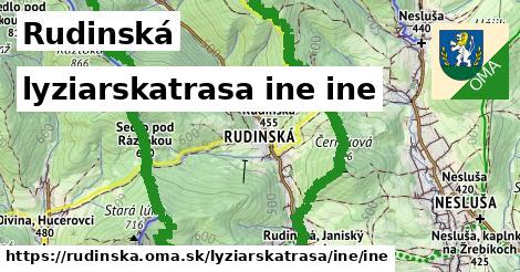 Rudinská Lyžiarske trasy iná iná