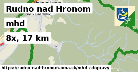 Rudno nad Hronom Doprava  