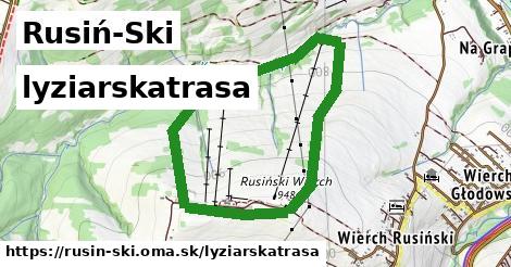Rusiń-Ski Lyžiarske trasy  