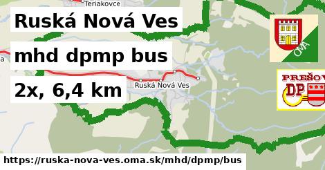 Ruská Nová Ves Doprava dpmp bus