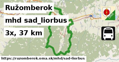 Ružomberok Doprava sad-liorbus 