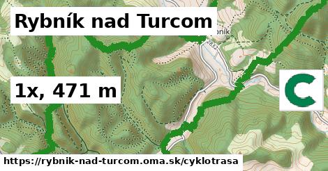 Rybník nad Turcom Cyklotrasy  